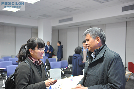 豪门国际官网化学部副总裁陈焕明博士给与会者答疑解惑