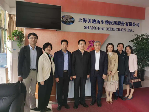 中国药科大学党委书记金能明与豪门国际官网首席执行官陈春麟博士